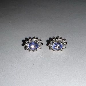 14k yellow gold Diamond earrings